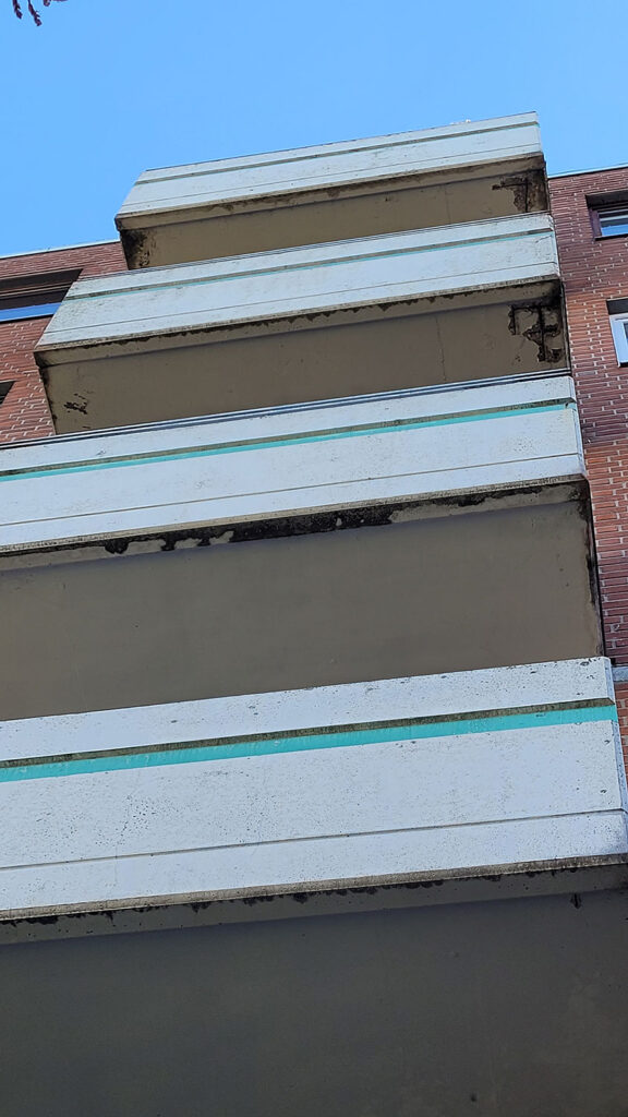 Bauwerksprüfung - Balkone Mehrfamilienhaus